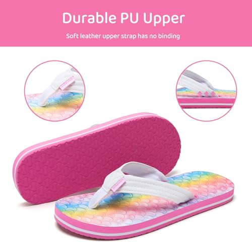 Image of WateLves Girls Flip Flops Toddler Boys Girls Non-Slip Sport Sandals for Beach Swim Pool(Little Kid /Big Kid)