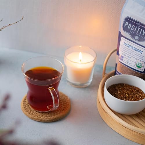 Image of Organic Positively Tea Company, Root Beer Rooibos Tea, Loose Leaf, 16 Ounce