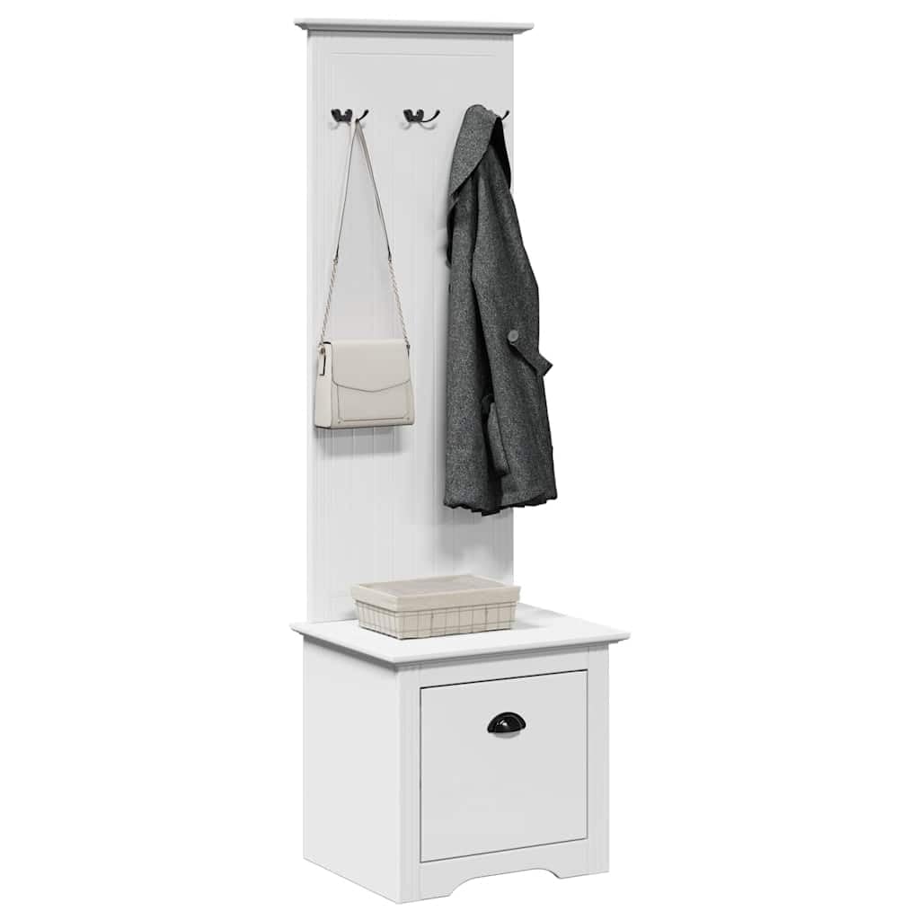Armoire de couloir compacte pour une entrée ordonnée et accueillante