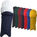 Raizex Colored Cricket Batting Pads Covers, Leg Guards Clads, Protection from Ball Scratches and dust (Navy Blue, Men's Size) gallery image
