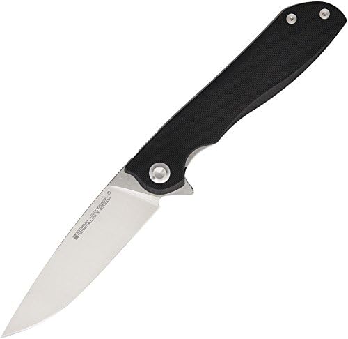 Real Steel E801 Megalodon Linerlock Blk RS7420
