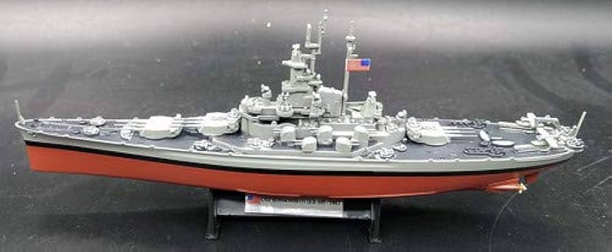 Amazon | FLOZ 1/1000 完成品 アメリカ WWII battleship USS