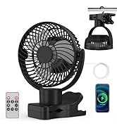 Amazon | クリップ扇風機 静音 ミニ扇風機 USB扇風機 卓上扇風機 充電