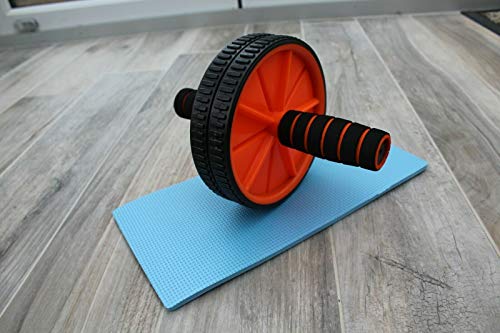 HH Home Hut Exercise AB Wheel Roller Abdominal Exercise Abs Knee Mat Pad Training Workout - Image 4