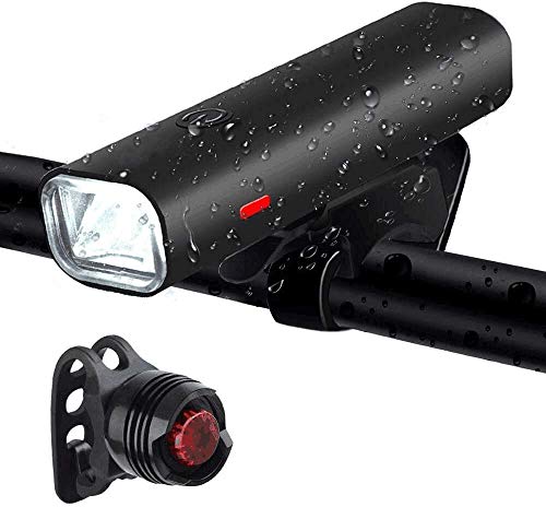 ロードバイクライト 自転車ヘッドライト テールライト 懐中電灯兼用 LEDライトUSB充電式防水 - 2500mAh 高輝度 4モード対応 スポーツ アウトドア サイクリング用ライト 防水 防災フロント用