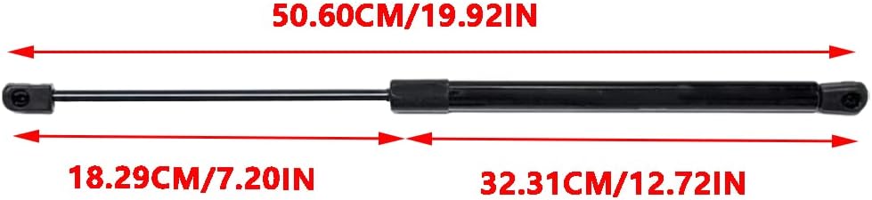 Rear Tailgate Liftgate Lift Supports Shock Struts, Compatible with Jeep Grand Cherokee 2005-2008, Rear Trunk Lift Supports Struts