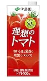 伊藤園 理想のトマト (紙パック) 1L×6本