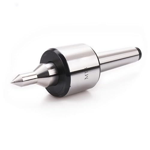 Vista 12 de Centro vivo de servicio medio - MT1 Morse Taper Fit para torneado de madera y metal