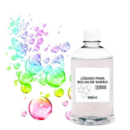 Liquido Fluído p/Bolha de Sabão (Manual ou Máquina) 500ml
