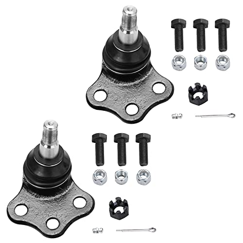 Image of Detroit Axle - 2WD Front Upper Control Arm Tie Rod Replacement for 2002-2002 Dodge Ram 3500 w /Solid Front Axle - 8pc Kit