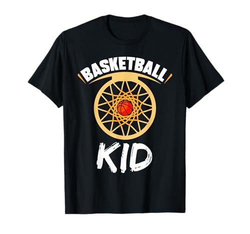 Ballon de basket pour enfant amateur de basket-ball T-Shirt