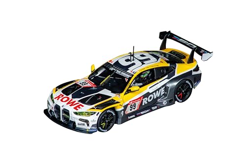 Coche de slot Carrera BMW M4 GT3 ROWE Racing n.º 99 con acabados coleccionista de gran realismo 2
