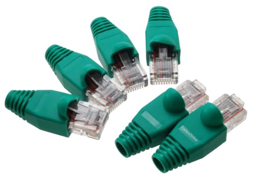 Image of CablesOnline 6-Pack 10 /100 4-Pair Ethernet Green Loopback Plugs, TS-UL02-6
