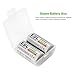EBL C Size C Cell 5000mAh Ni-MH Rechargeable Batteries, Pack of 2