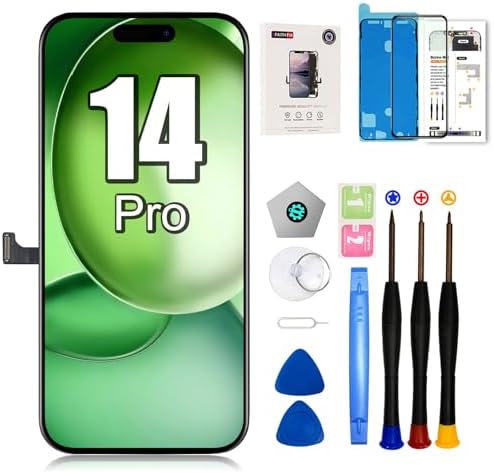 EFAITHFIX for iPhone 14 Pro Screen Replacement LCD