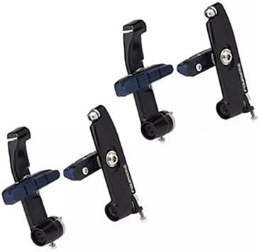 Laminar FOURIERS BR-S005 Direct Mount Aero V-Brake Set for Giant Propel, Black, AL6061-T6 3D Forged, 256g (F+R), Fits Road Bike, 25mm Tires