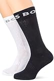 BOSS Men's 2P RS Sport Col CC Regular Socks, Natural108, 43-46