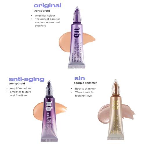 Urban Decay Eyeshadow Primer Potion, Smooths Imperfections, Preps Lids for Vibrant, Crease-Free & 24-Hour Long-Lasting Makeup, Vegan Formula, Original Shade, 10Ml - Image 8