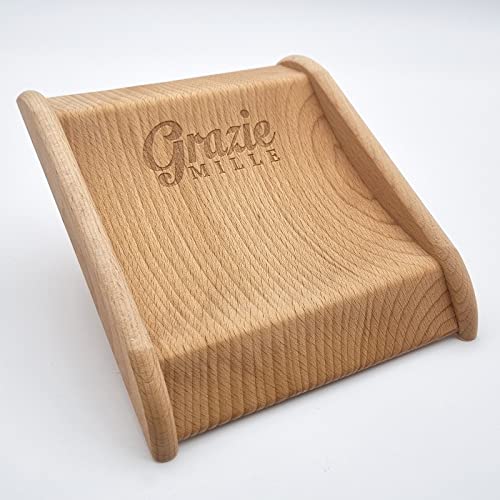 Bandeja de pago de dinero de madera con grabado láser, gracias a mil rendimientos, ecológica y sostenible Cover