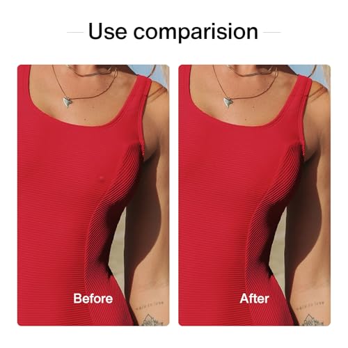 Joy Bridalc 50 Pieces Disposable Nipple Covers, Satin Nipple Pasties, Adhesive Nipple Petals Self-Adhesive No Show Bra For Women, Circle