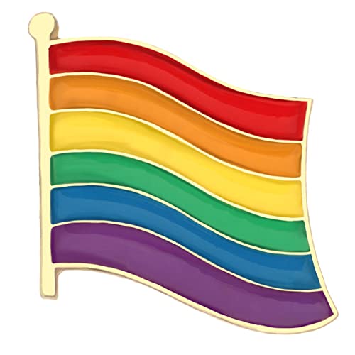 Badge Arc-en-Ciel Lesbienne Gay Idéal pour Personnaliser un Sac à Dos
