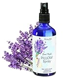 Spray de lavanda premium para almohada de 100 ml – con aceite de lavanda prensado en frío y agua pura de lavanda para tu maravillosa relajación, ayuda a dormir de BotaniKils