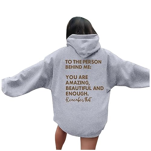 Sweat à motif lettre pour un look Y2K décontracté au lycée ou en sortie
