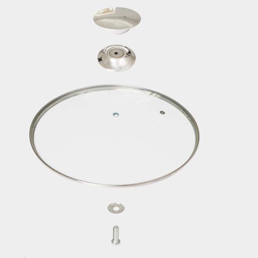 Coperchio in Acciaio Inox, Padella, Wok Sostituzione Coperchio Cucina, Varie opzioni di Dimensione(24cm)