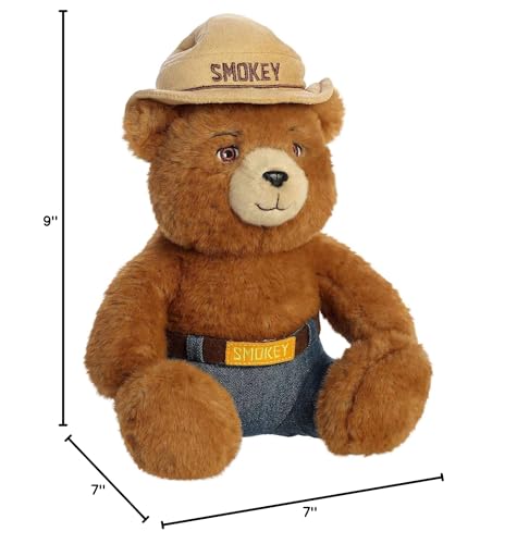 Aurora(r) Iconic Smokey Bear Smokey Bear Stuffed Animal - Inspiring Conservation - Nostalgic Companion - Brown 10 Inches - Image 6
