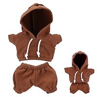 Ensemble de vêtements de poupée de 6,7 pouces, vêtements de poupée de mode amusante, sweats à capuche et pantalons, accessoires de créateur de costume mignons et pratiques pour habiller des figurines