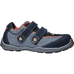 Zapatillas De Seguridad Base BASE Protection Swim S1P SRC Zapato de Seguridad, Talla: 44, Color: Azul/Naranja, B0620BLO44