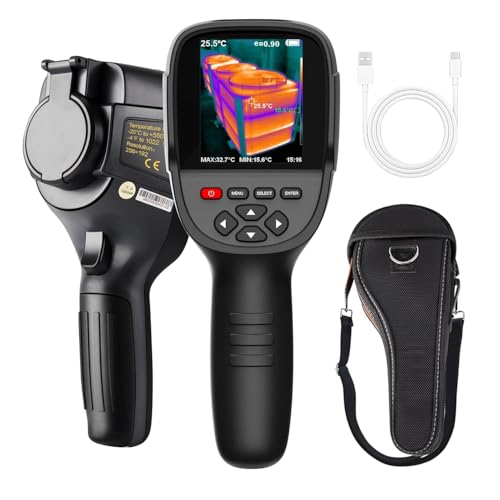 GOYOJO 256x192 Thermal Imaging Camera with Dual-Light Fusion, -4~1022&deg;F, Handheld Infrared Thermal...