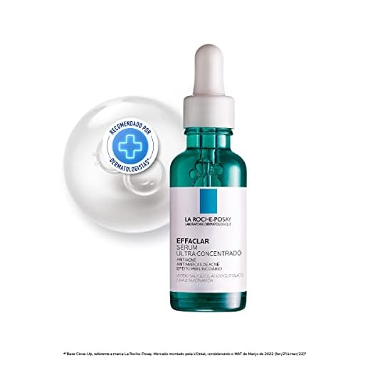 La Roche-Posay Effaclar Sérum Ultra Concentrado 30ml. Sérum Antiacne. Reduz Espinhas, Cravos, Marcas de Acne e Poros Visíveis. Cuidado Antiacne. Pele Acneica. Ácido Salicílico, Ácido