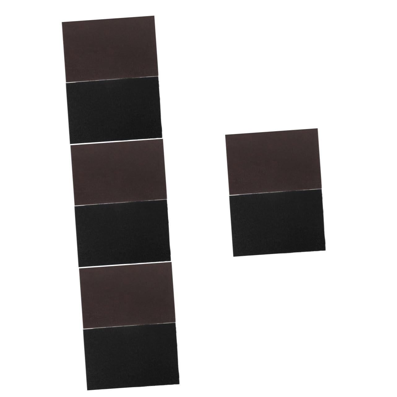 OSALADI Material De Sofá De Cuero De Vaca De Coser Reparar Tela Reparación De Muebles Material De Tapicería Para Sillas Funda De Sofá Kit De Reparacion De Sofas 2 Piezas X 4