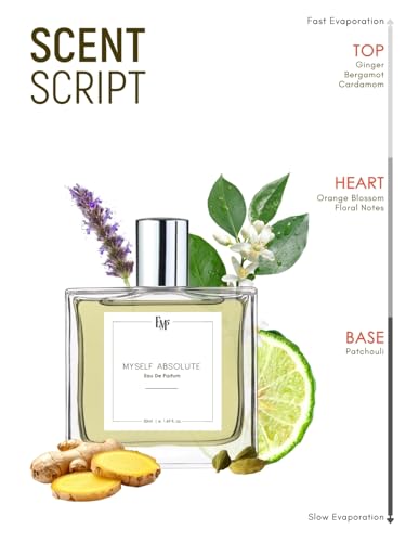 Image of EM5 Myself Absolute EDP Perfume for Men | Fresh Spicy Earthy Aromatic Fragrance | Strong and Long Lasting Eau De Parfum Spray | Luxury Gift for Him | 50ml