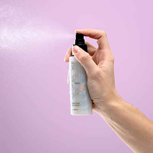 W7 Ready Set Glow Makeup Setting Spray - Shimmer Finish - Long-Lasting, Ultra-Fine Formula (Holo) #TOP3