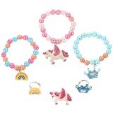 Holibanna 6pièces Bracelet Pour Garçon Fille Bijoux Avec Anneaux Et Décorations De Pers...