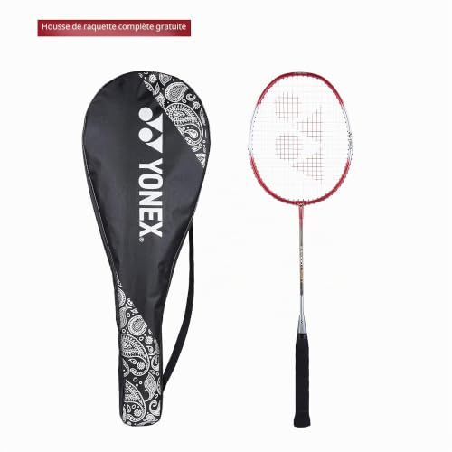 Cosco YONEX ZR 100 Raquette de Badminton cordée Rouge Clair/argenté 84 g – vue 8