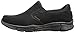 Skechers mens Equalizer Persistent Ballet Flat, Black, 7.5 US