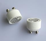 adaptador gu10 a g9 Carga máxima: 60 W 10 soportes adaptadores convertidores de casquillo de bombilla GU10 a MR16 GU5.310