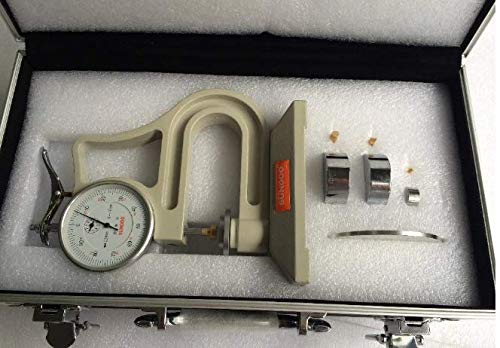 Multi-Probes Rubber Thickness Gauge LP-10-C Medidor de Espesor de Goma, Rango: 0-10mm, Resolución: 0.01mm miniatura 3