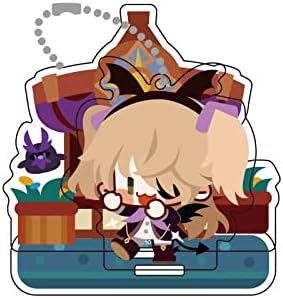 Genshin Impact Artículos oficiales de miHoYo - Colgante de acrílico para fiesta temática temática de trucos o golosinas