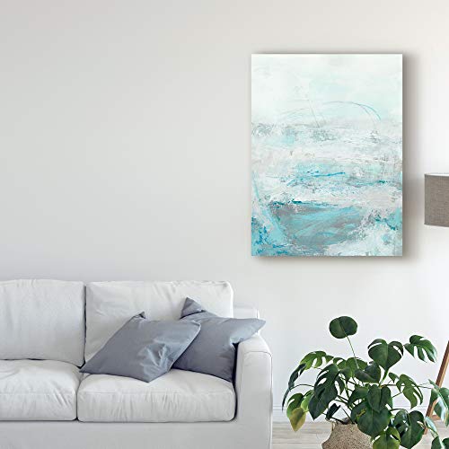 Trademark Fine Art WAG05428-C2432GG ガラス Sea I June Erica Vess 24x32 [3]