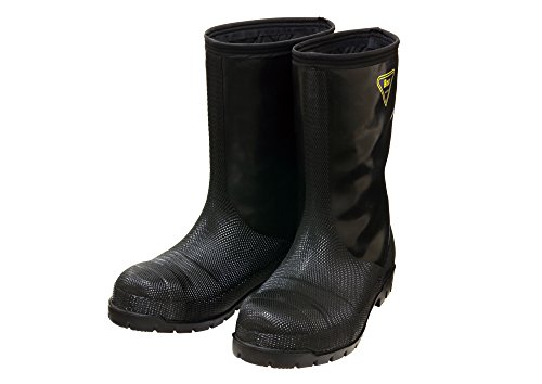 シバタ工業 冷蔵庫用長靴-40℃ NR041 ブラック 27.0 cm