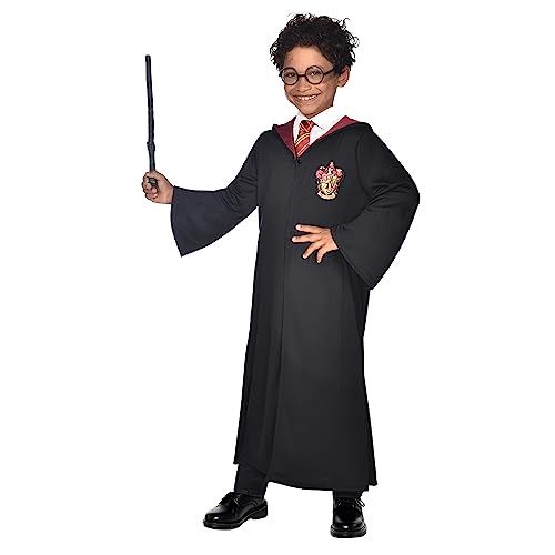 Amscan - Costume enfant Harry Potter, Robe, Magicien, Sorcier, Mardi Gras, Carnaval
