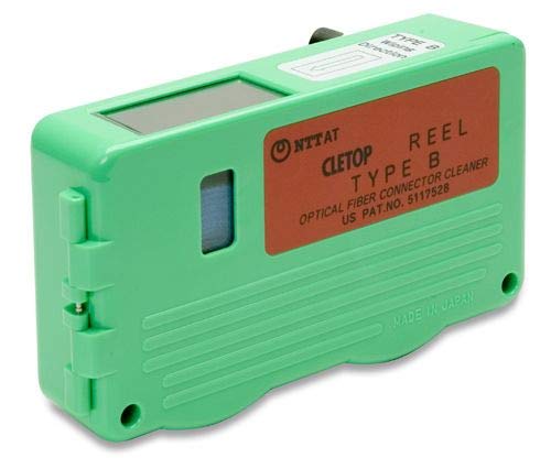 NTT-AT Cletop C038121 Limpador de Conector de Fibra Tipo B, Fita Branca