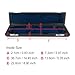 ModouString Flute Case 16 Hole with Carrying Bag, Adjustable Strap PU Leather Soft Interior with Nice Protection, Strong & Durable (16 hole-bag)