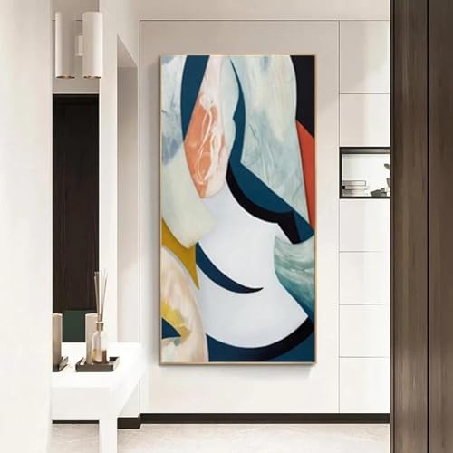 Affiche à motif abstrait décoration porche et grand tableau salon