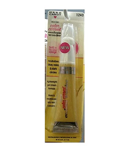 Hard Candy Sheer Envy Color Correct Cushion Wonder, 1240 Yellow