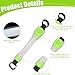 Funmo LED-Leuchtbänder für Haustiere, USB Aufladbar Sicherheits LED Leuchthalsband Hunde mit Klettverschluss, Einfach an Halsband Leine und Geschirr zu Befestigen, Wasserdicht LeuchtendNacht Outdoor